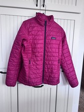 Patagonia Women's Nano Puff Jacket Pink Primaloft Size Medium