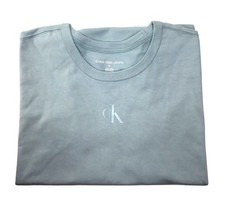 Calvin Klein Womens Tshirt Dress in Teal Sz Medium