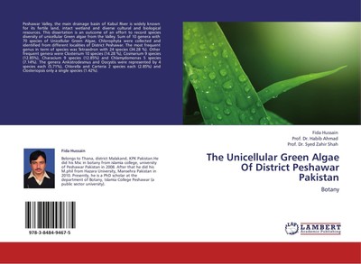 The Unicellular Green Algae Of District Peshawar Pakistan Fida Hussain