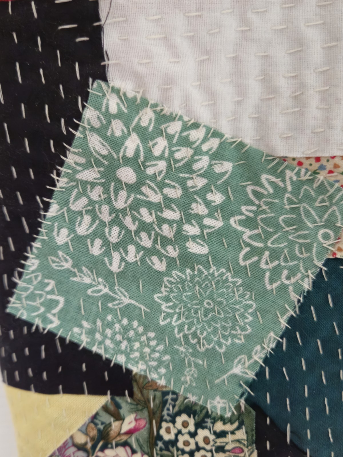 Hand Stitched Boro Inspired Patchwork Crossbody B… - image 7