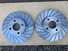 Ford Sierra Cosworth 2WD Front Grooved Performance Brake Discs