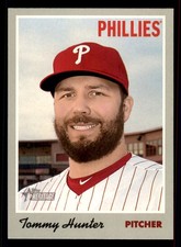 2019 Topps Heritage #28 Tommy Hunter Philadelphia Phillies