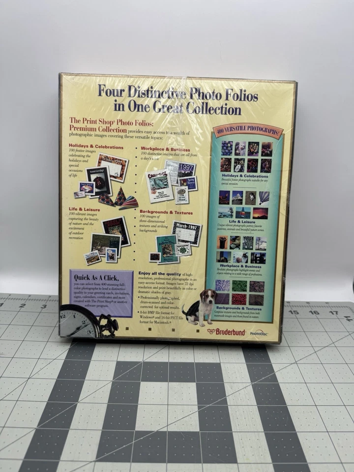 Broderbund The Print Shop Photo Folios 4 CD Roms Windows 3.1 Mac Windows 95 - Image 3 of 4
