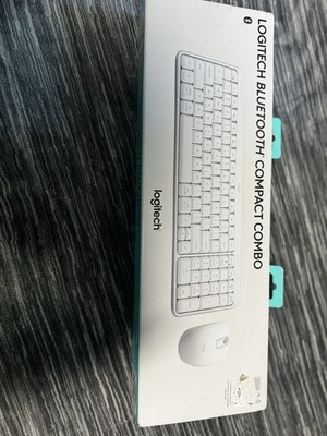 Brand New Logitech Bluetooth Compact Combo   White (920-013508)