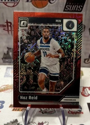 Naz Reid 2024-25 Panini Donruss Optic Red Prizm #20 81/88 Timberwolves - Bild 1 von 2