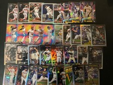 (35) Topps Chrome Baseball  Refractor Lot 2024 Rookies Inserts Parallels Base