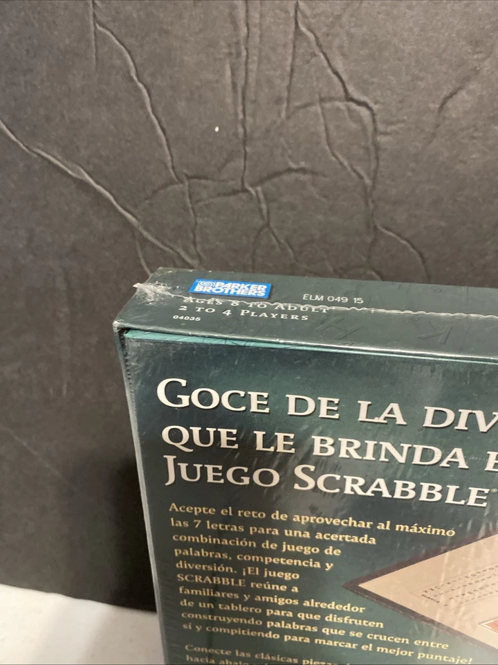 SCRABBLE Spanish Edition Crossword Board Game Edicion en Espanol Hasbro 2001 - Image 3 of 4