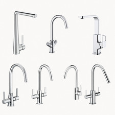 Bristan Chrome Kitchen Sink Mixer Taps Easyfit Choice Of Modern Styles