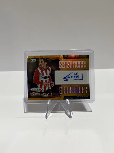 2025-26 Panini Prizm FIFA Andres Guardado PSV Orange Prizm /2