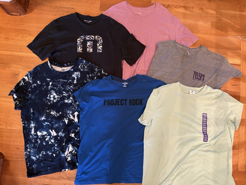 Champion Project Rock Tyler’s Graphic T’s XXL Lot Of 6 EUC