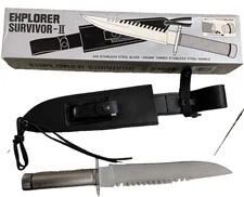 Original Gutmann Explorer Survivor- II Knife 21-052 Made in Japan-NOS