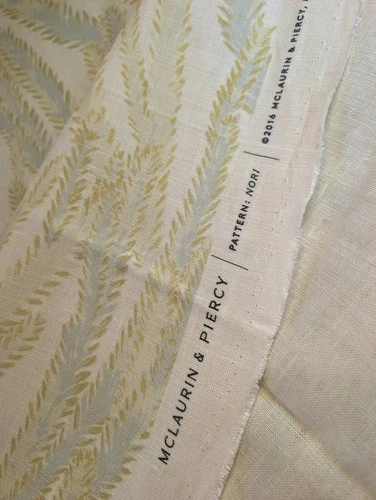 McLaurin & Piercy Nori Sea Glass Fabric 55" - product listing photo