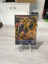 2020-21 Panini Illusions Donovan Mitchell Orange Parallel SP #132