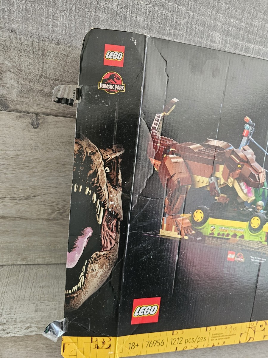 BOX ONLY Lego Jurassic Park T Rex Breakout Diorama 76956 LEGO SET