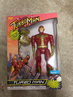 Funko Turbo Man Action Figure Jingle All The Way Talking Turboman