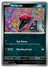 venipede pokemon card value (132/086) PokeGuard Pokmon Hit Points70 HP Form Venipede Hp 70 #105 Pokmon