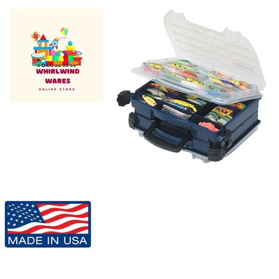 Double Cover Two Sided Tackle Organizer, Premium Tackle Storage
