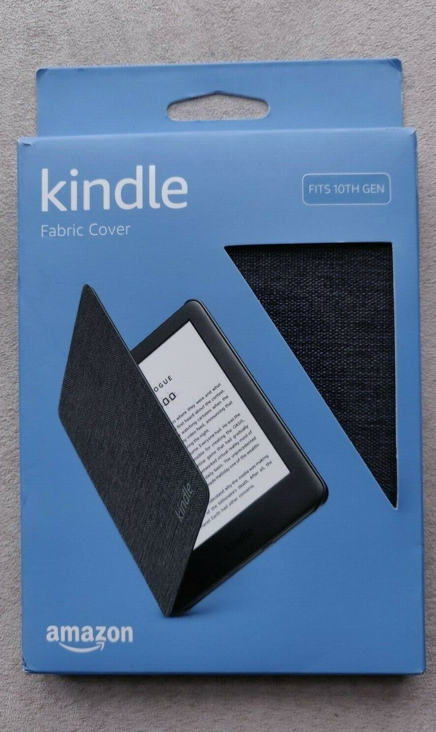 Amazon Fabric Cover for Kindle 10th Generation - Charcoal Black