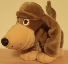 Vintage Tonka 1990 Pooch Patrol Brown Plush Hound Dog Posable Face Toy
