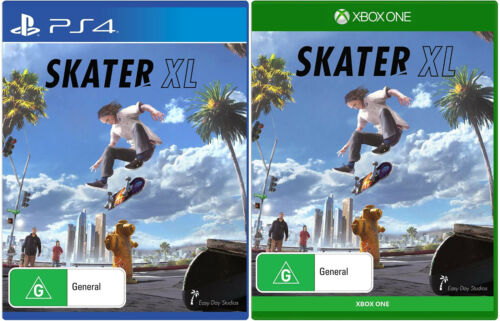 Skater XL Sony PS4 XBOX One Skateboarding Game Tiago Lemos Brandon Westgate More - Picture 1 of 14