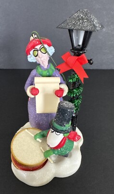 Hallmark Keepsake Ornament Maxine The Crabby Caroler Magic Sound And Lights