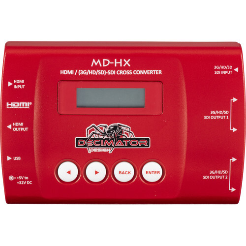 Decimator MD-HX HDMI and SDI Cross Converter with Scaling & Frame