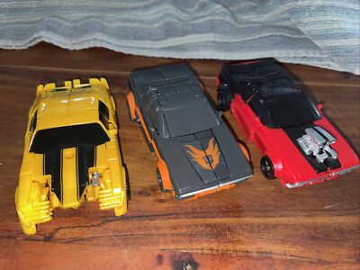 TRANSFORMERS BUMBLEBEE, HOT ROD, & SHATTER Energon Igniters Power Series Open