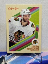 2023-24 O-Pee-Chee OPC Hockey JASON DICKINSON #204 RETRO SP
