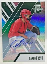 Carlos Soto 2017 Panini Elite Extra Edition EMERALD Autograph Auto #'d 9/25