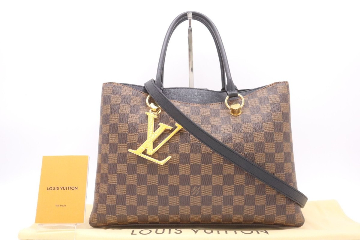 Louis Vuitton Riverside Damier Ebene Satchel Shoulder Bag UK