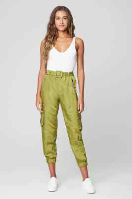 Free People BlankNyc Under the Stars Cargo Hose Größe W31 L 27 Grün UVP:98$!