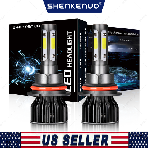 LED HEADLIGHT KIT 9007 HB5 White 6k Hi/Lo Bulb for FORD Crown Victoria