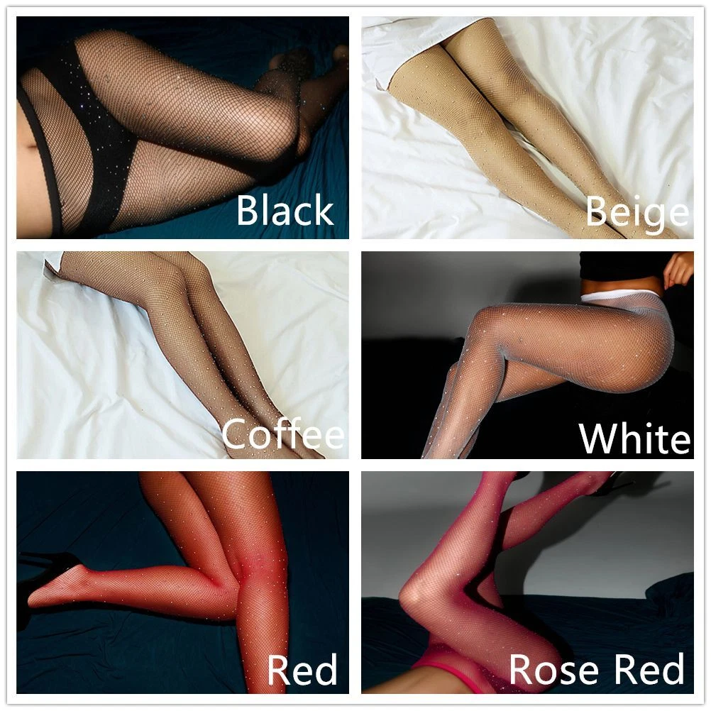 Nylon pantyhose top with designs