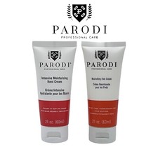 Parodi Swiss Nourishing Foot Cream  Intensive Hand Cream Set 2 oz Creme