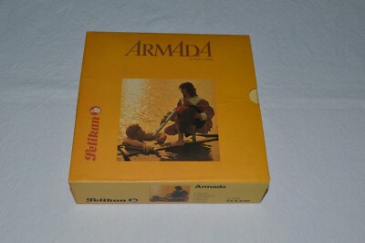 Armada - Brettspiel von Pelikan - für 2 Spieler - ca. 1970er Jahre - S.v. Huelst