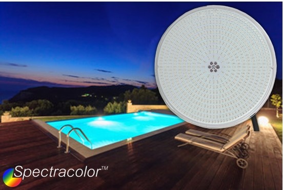 Lampe LED piscine 100W avec 7050 lumens et variations RGB