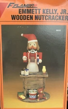 Nutcracker Christmas Emmett Kelly Jr. Hobo Clown 9693 Santa Hat Emmett Kelly