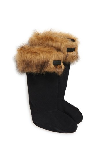 NIB HUNTER Original Tall Faux Fur Cuff 
