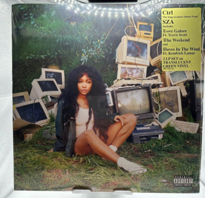 SZA CTRL 2 LP Set Translucent Green Vinyl