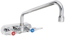 T S Brass B-1117 Workboard Faucet with Swing Nozzle, Chrome