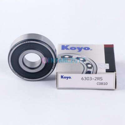 1pc KOYO 6303RS 6303 2RS Medium Deep Bearings 17x47x14mm #A6-29