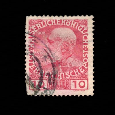 Austria, Scott 115, Franz I, 1908-1916, used