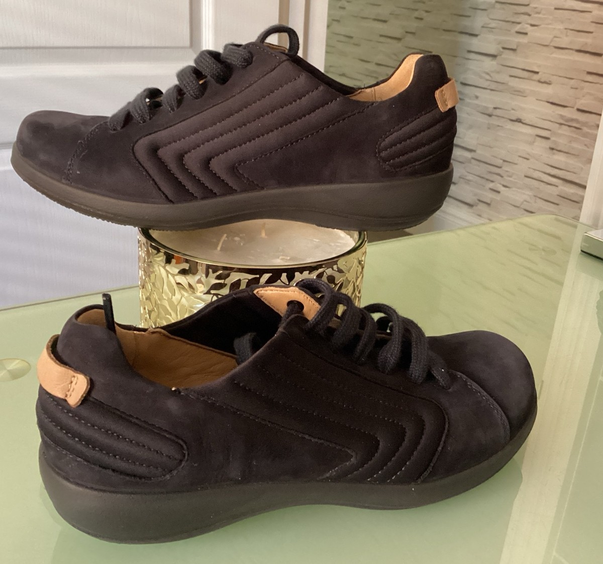 Hotter Hazel Casual Shoes UK EU 36 EXF Wide Navy Trainer Style