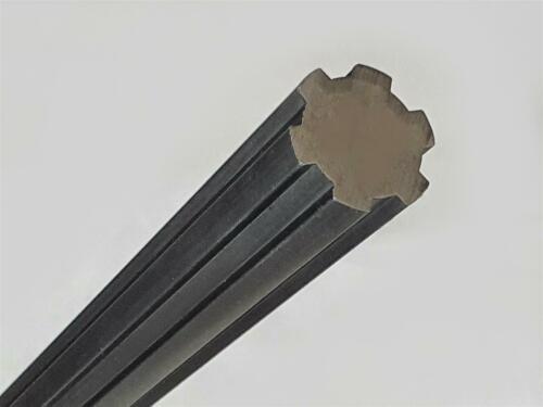 Gorilla Connector Shaft Profile Shaft Profile Continuous 1"3/8-6Z 1000mm Made in EU - Picture 1 of 3