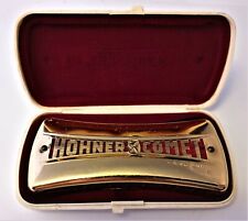 HOHNER Comet No. 3427 Harmonica C G Germany Includes Case for sale 