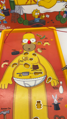 Operation The Simpsons Edition Electronic Game Board & Box Only