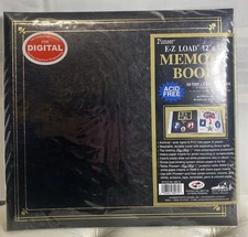 Pioneer Black Scrapbook Album 12”x 12” Top Load Pages Family Photo ￼Memories New