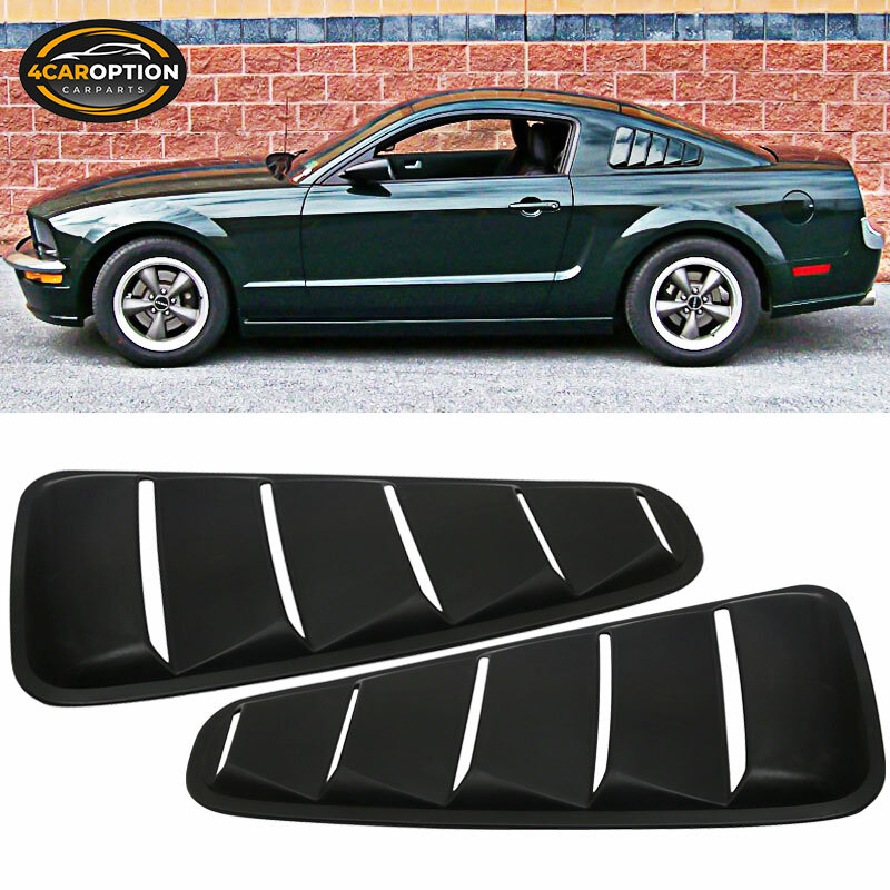 Fits 05-09 Ford Mustang PP Unpainted Side Quarter Window