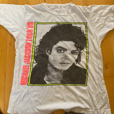 マイケル・ジャクソン BAD tour 88 Tシャツ