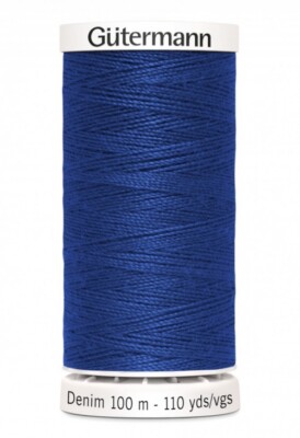 Gutermann Jeans Nähgarn 100m 6756 blau - je
